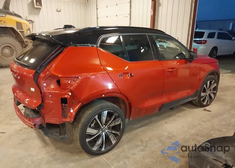 2021 Volvo Xc40 Recharge Pure Electric P8 from USA, damaged, VIN YV4ED3URXM2588033